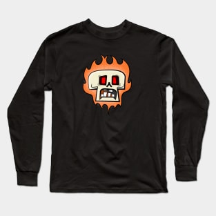 Flaming Ghoulies Long Sleeve T-Shirt